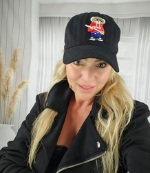 TEDDY bear embroidered baseball cap 
