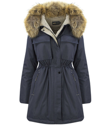 warm winter JACKET Padded FUR Coat