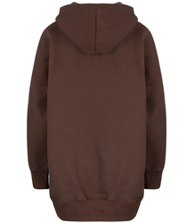 Warm, smooth oversize hooded sweatshirt JANET