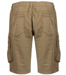 Cargo shorts with elastic waistband and cargo shorts