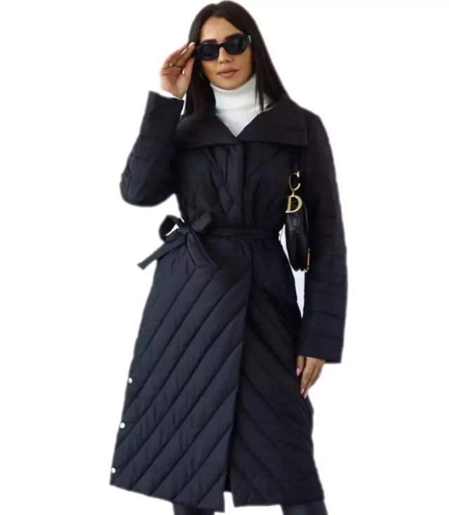 Women's Transitional Quilted Elegant Coat NATALIA