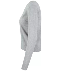 Classic short smooth sweater ELEONOR