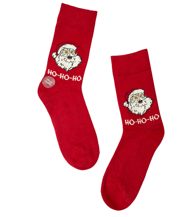 Men's Christmas socks - winter, warm, Christmas patterns