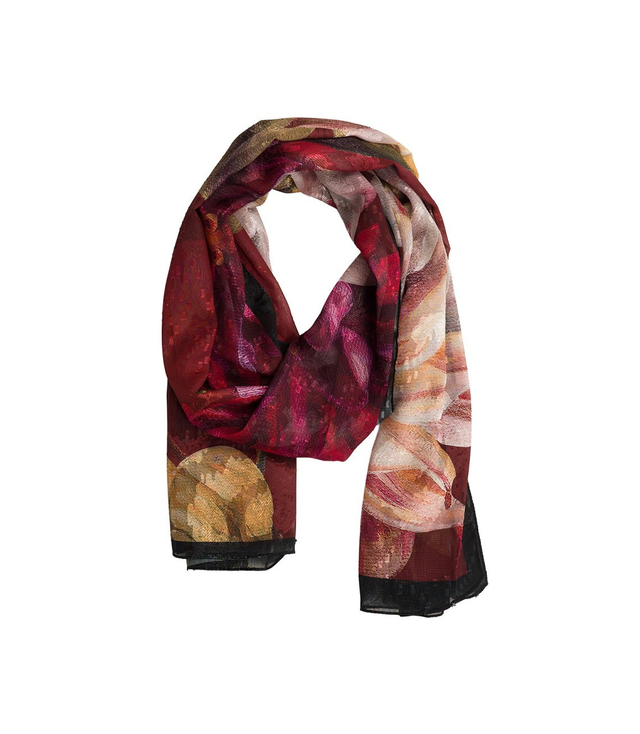 Women's patterned shawl 70x180