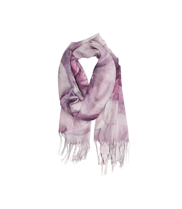 Women's floral pattern scarf 180x70