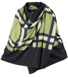 Fashionable beautiful shawl checked scarf