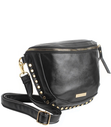 WĄSKA saszetka nerka Torebka Crossbody ROCK STYLE