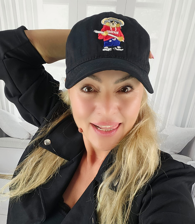 TEDDY bear embroidered baseball cap 