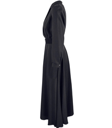 Elegant dress Beautiful with belt Envelope neckline LUNA