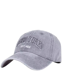 Czapka z daszkiem unisex haft New York DESTROYED