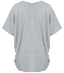 Classic comfortable smooth oversize blouse loose elastic