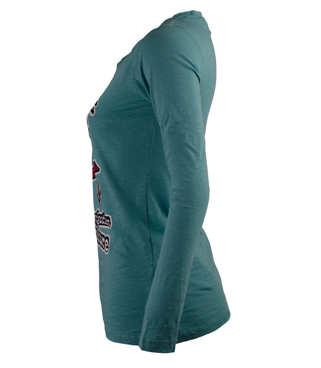 WOMEN'S LONG SLEEVE T-SHIRT PRINT