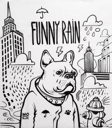 Unisex 100% PVC waterproof raincoat - fashionable patterns