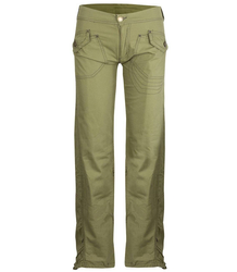 Straight Trousers Women's Cargo Trousers Olive