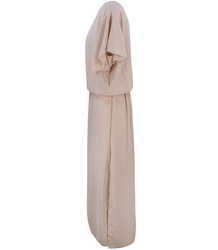 WINDING MAXI dress with elastic waistband