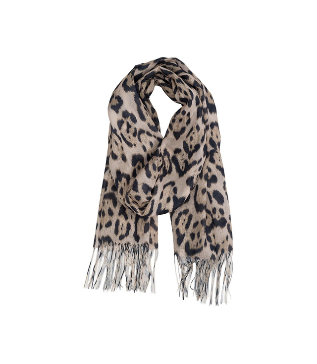 Women's scarf with leopard fashion pattern 180x70