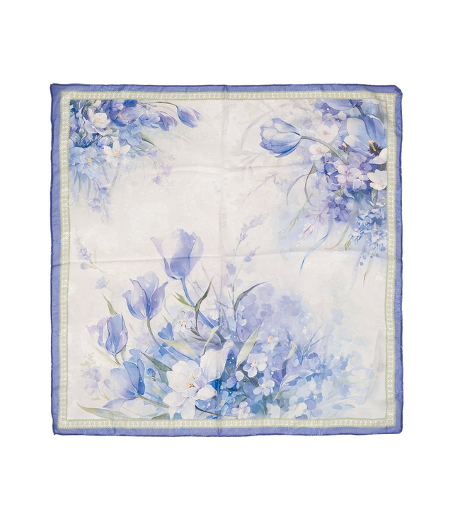 Elegancka kobieca chusta z obłędnym wzorem 70x70