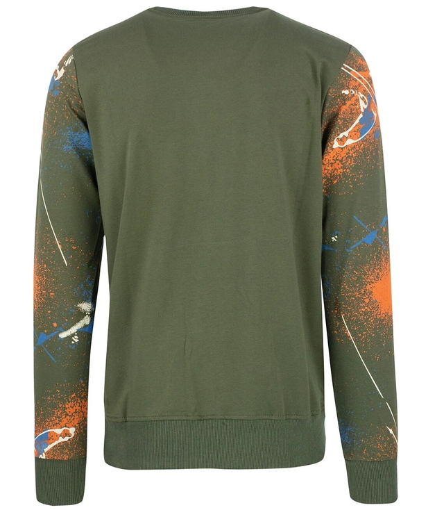 Men's long-sleeve printed sweatshirt