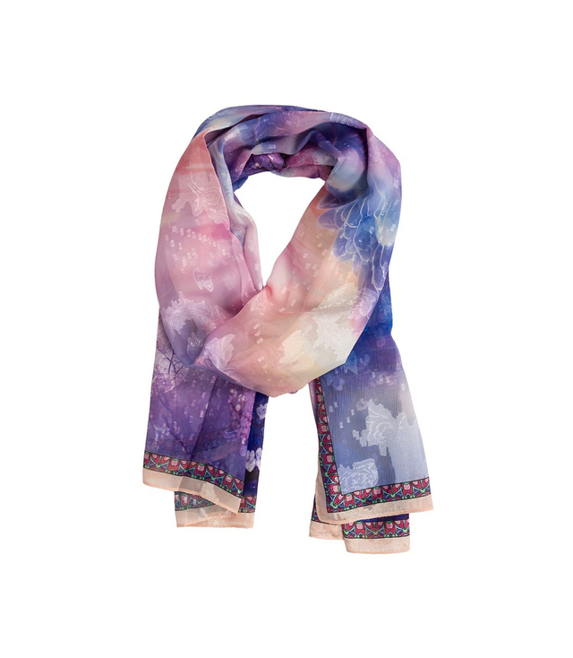 Women's patterned shawl 70x180