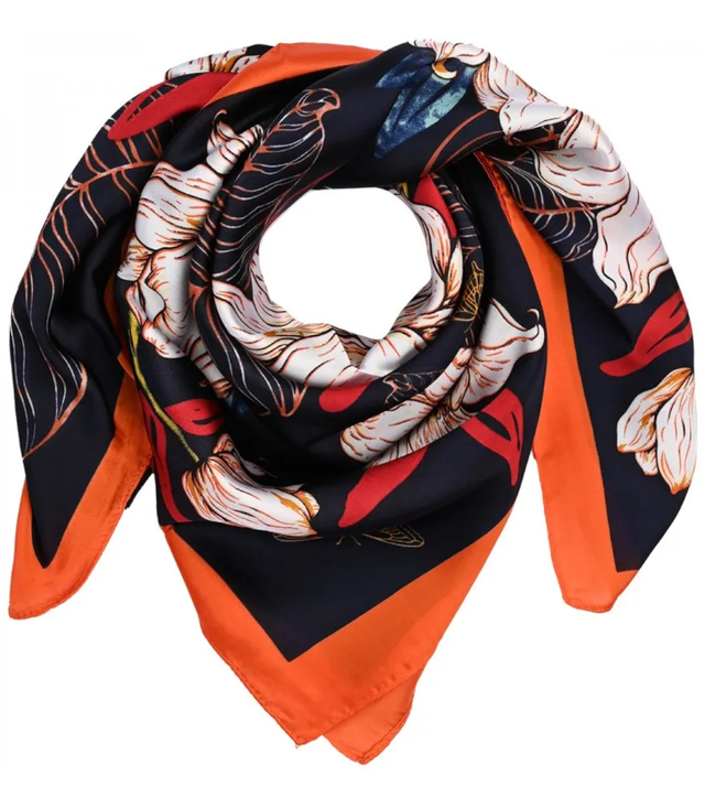 Stylish Elegant Scarf Mix of beautiful patterns 70x70 cm