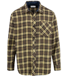 REGULAR FIT cotton check shirt for men