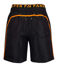 Men's plain swim shorts with belt