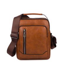 Men's SMALL rectangular padded bag elegant