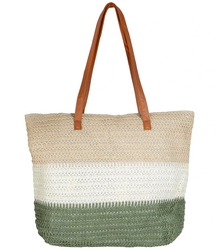 Mega large summer beach bag, braided, 3 colors