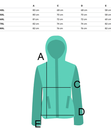 Men's quilted jacket with hood winter two-tone jacket
