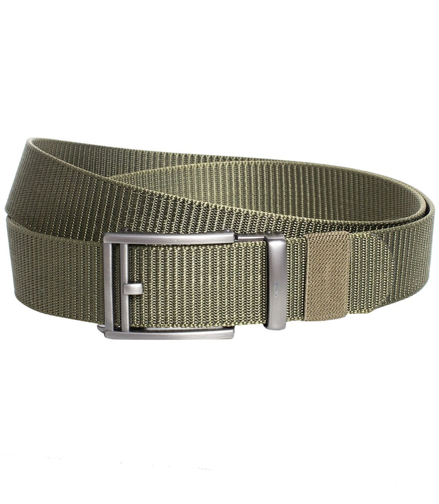 Universal men's belt 125/3.5 cm Metal clip buckle