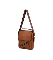 Men's SMALL rectangular padded bag elegant