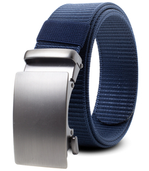 Universal men's belt 120/3.5 cm Metal clip buckle