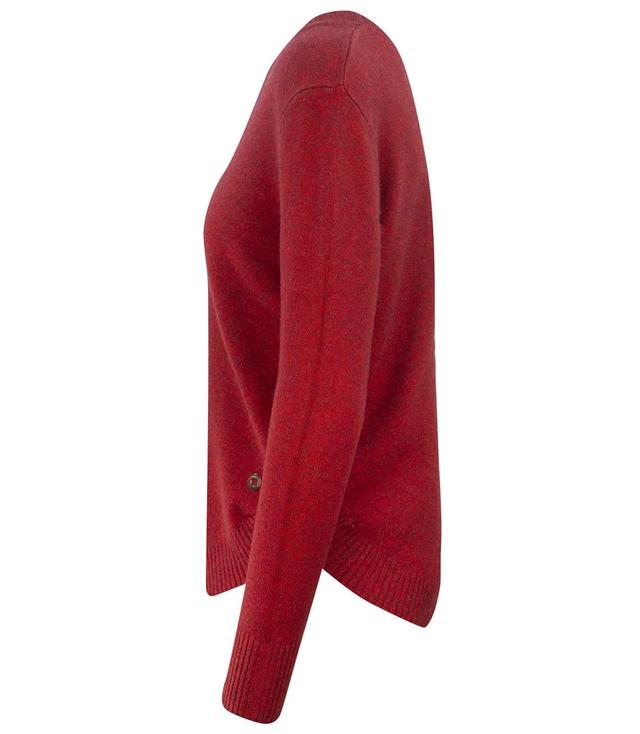 Sweter Klasyczny Gładki ciepły w SEREK