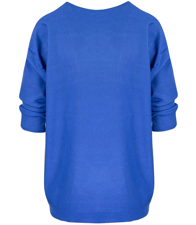 Classic warm women's heart sweater ROSALIA