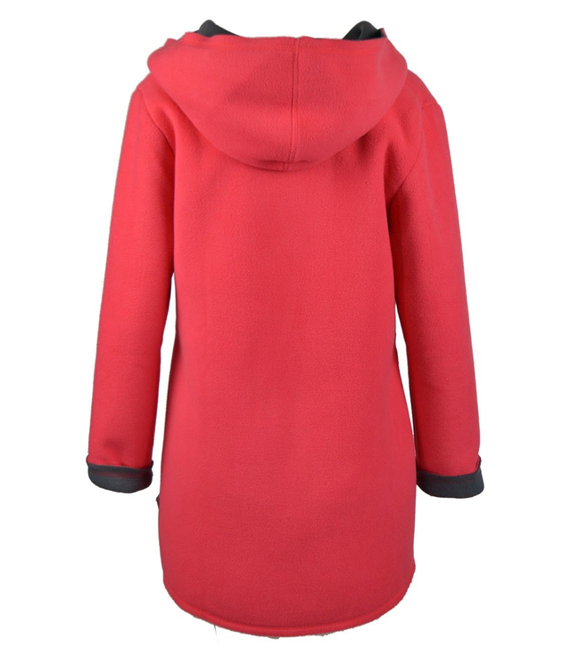 Women's warm parka fleece hoodie