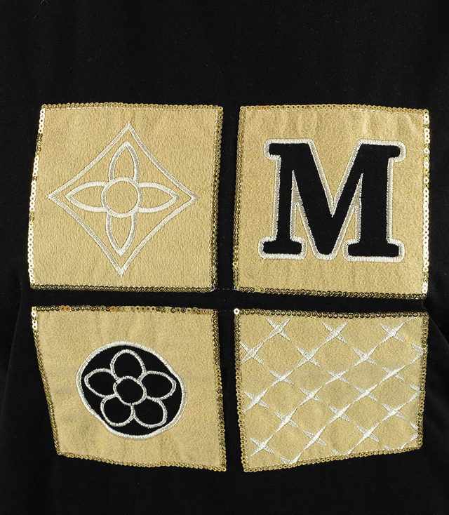 T-shirt blouse with decorative applique MARCELINE