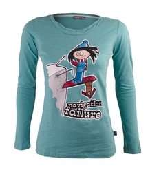 WOMEN'S LONG SLEEVE T-SHIRT PRINT