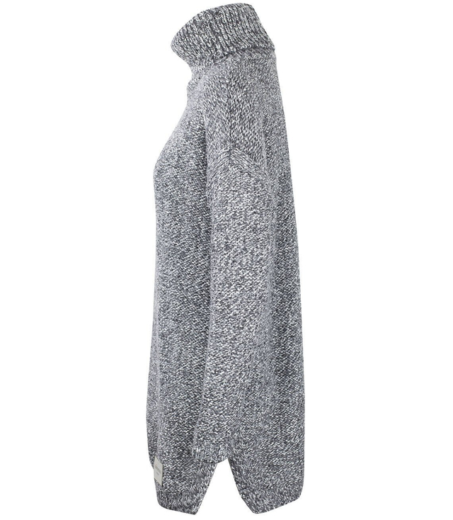 LONG SWEATER Turtleneck tunic