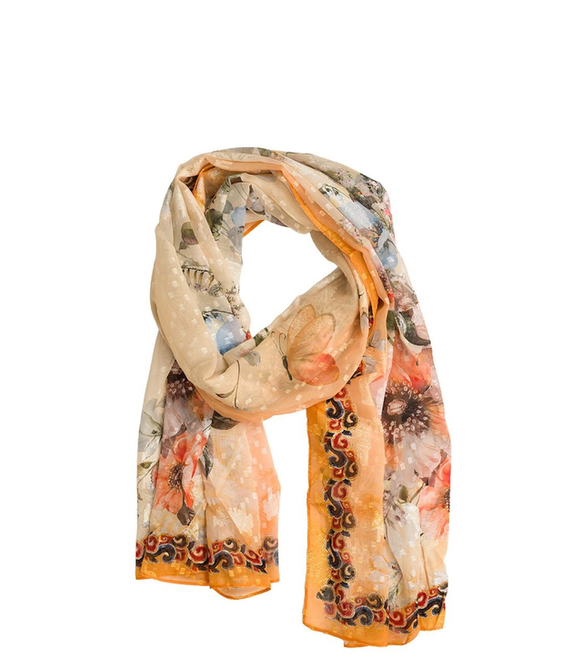 Women's patterned shawl 70x180