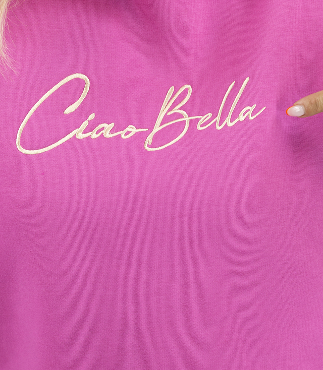 Women's warm hoodie CIAO BELLA