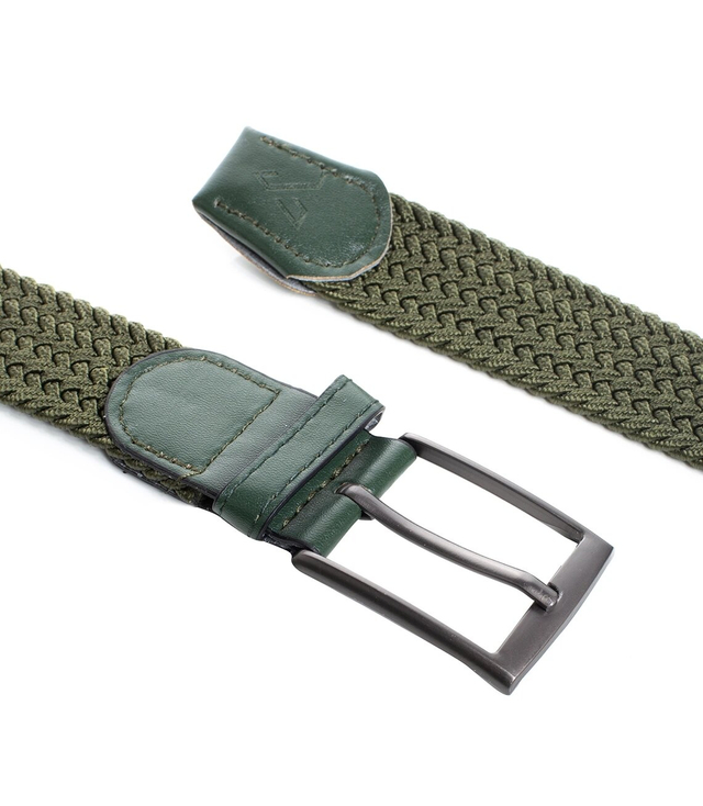 Casual men's 3.5 cm braided belt