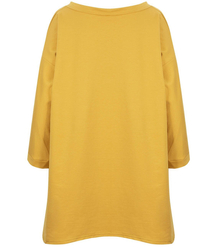 Trapezowa bluzka BLUZA SERCE cekiny +Size