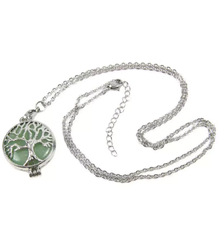 Surgical steel jadeite necklace Gift