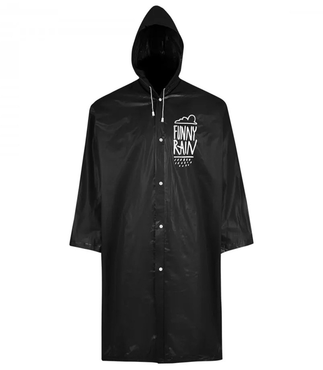 Płaszcz przeciwdeszczowy unisex 100% PVC wodoodporny – modne wzory