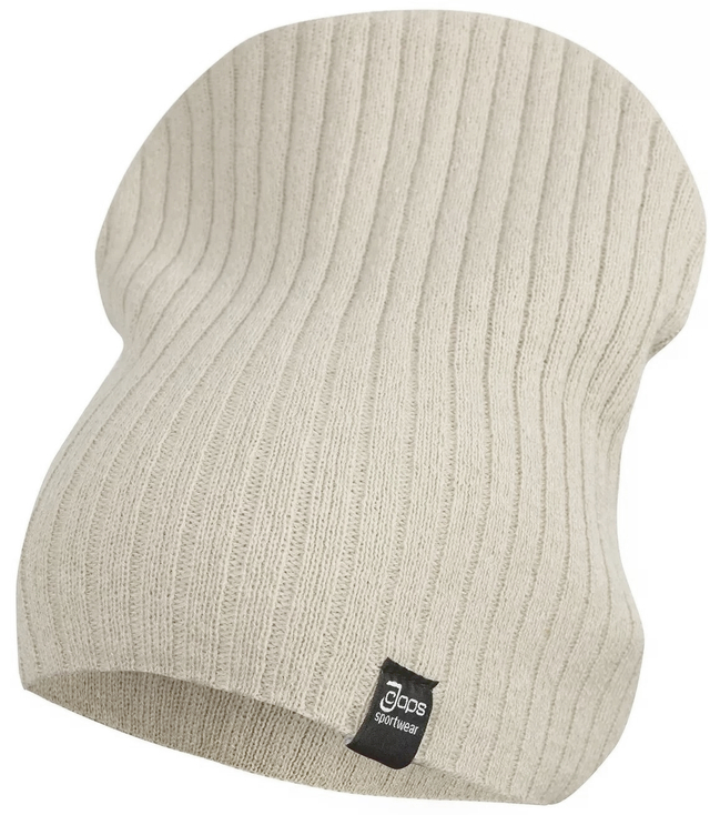 UNISEX ribbed knit beanie