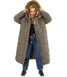 Long jacket quilted winter coat URBAN LONG PUFF