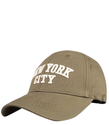 A baseball cap decorated with the inscription NEW YORK CITY