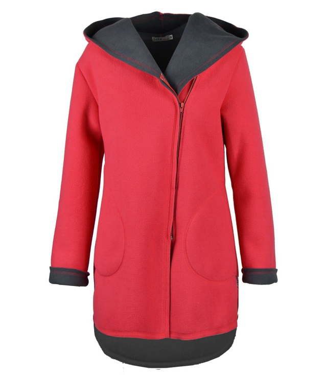 Women's warm parka fleece hoodie