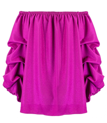 Spanish blouse with decorative puffed sleeves Beautiful KAJA