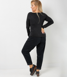 Comfortable knit longsleeve sweater blouse BESSI